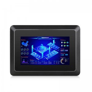 Monitor LCD industrial de tamaño pequeno de 7 e 8 polgadas