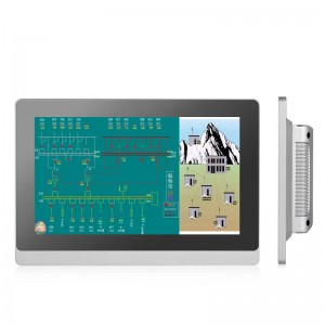 Industrial LCD Témbongkeun Monitor 17,3 Inci IP65 Dustproof waterproof