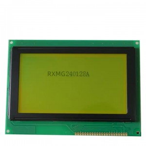 Isikrini se-Stn lcd sokubonisa isikrini esingu-20 pin negative 240128a amachashazi esikrini se-matrix graphic module LCD