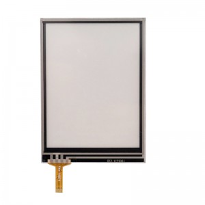 2.8 inch flexible resistive touch screen panel with film to glass structure