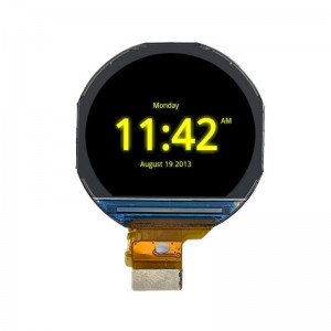 0,96 inch Round IPS Color LCD Screen