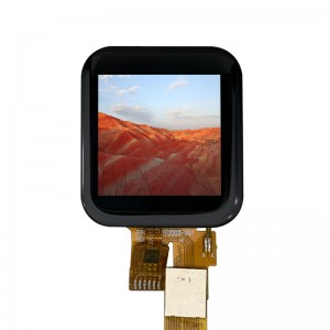 1.3 inch square custom smart watch