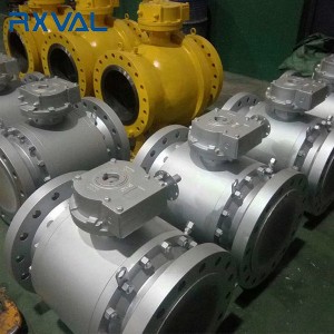 F51 Forged Steel High Pressure ball valve with Flange End
