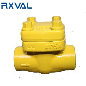 China wholesale Lug Type Check Valve Factory –  Threaded Forged Steel Check Valve – Ruixin Valve