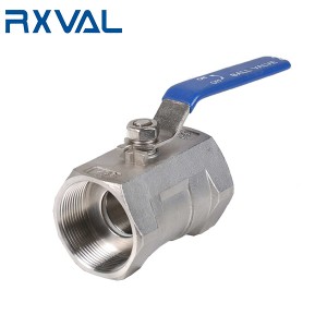 China wholesale Air Actuated Ball Valve Manufacturer –  1 Piece Stainless Steel Ball Valve 1000 psi – Ruixin Valve
