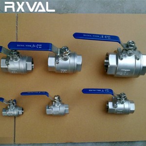 China wholesale Small Mini Ball Valve Factory –  2-PC Stainless Steel Ball Valve – Ruixin Valve