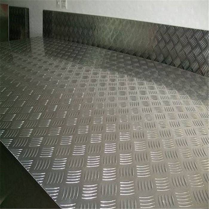 Wholesale Diamond Aluminum Plate - Diamond Tread Pattern Slip-Resistant Aluminum Sheets Factory – Ruiyi