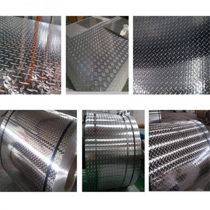 Professional China Anti Slip Steps - Source cheap non slip Brite aluminum alloy tread stairs plate checker patterns – Ruiyi