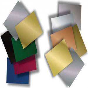 Wholesale Price White Anodized Aluminum Sheet - Golden Brushed Anodised Aluminum Sheet – Ruiyi