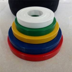 Bumper plate for gym fitness