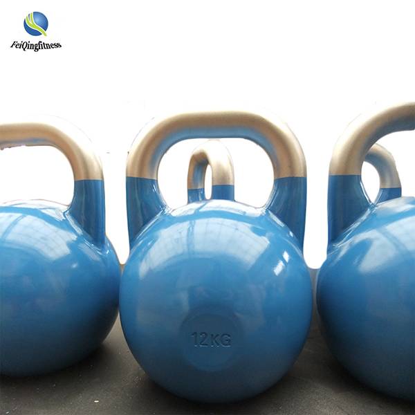 Chinese Professional Cast Iron Kettlebell - Competition power coated kettlebell – Feiqing