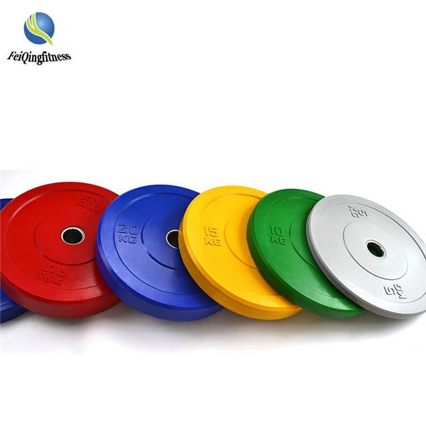 2021 Good Quality Gym Weight Plate - Rubber weight plate – Feiqing