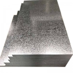 Hot Dipped SGCC Galvanized Steel Sheet Plate