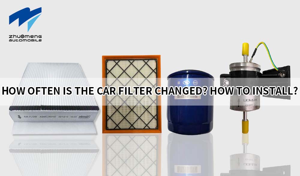 How often do air conditioning filters and air filters and oil filters change? How to replace it?