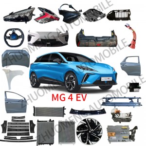 SAIC MG 4 ev ALL RANGE AUTO PARTS body kit exterior interior power chassis system zhuo meng China accessory spare car parts mg catalog