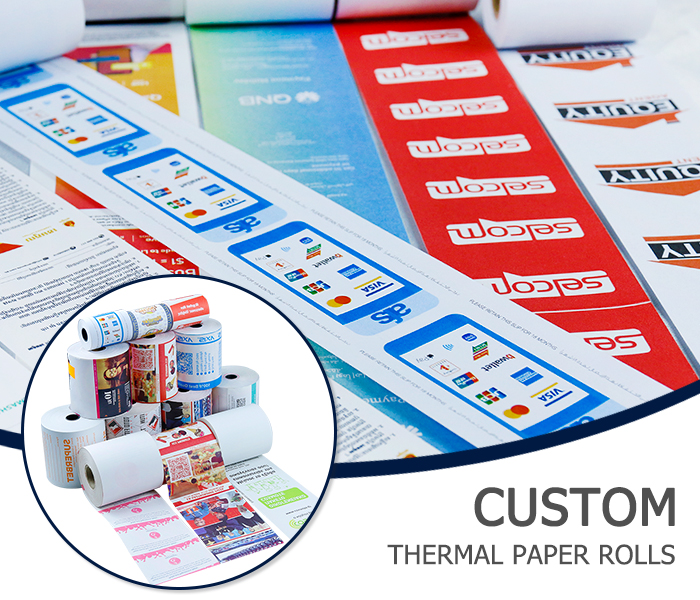 Support Custom Thermal Paper Rolls