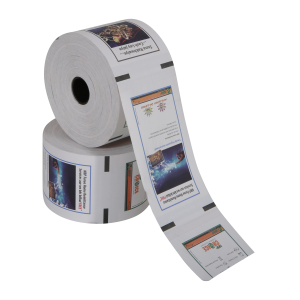 Printed 80 x 80mm atm receipt roll cash register thermal paper