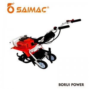 Saimac 2 Stroke Gasoline Engine Mini Tiller Br48t