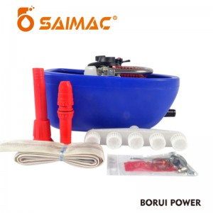 Saimac 4 Stroke Gasoline Engine Float Pump Fp140 Blue