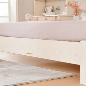 Sampo Kid's Ice Castle Series គ្រែតែមួយ Solid Pine Wood Bed Frame SP-A-DC042