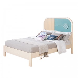 Sampo Kid’s Bed Candy Design Children King size Beds Wood Upholstered Platform Bed Frame Kid’s Single Bed SP-A-DC048