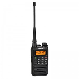 Compact handheld FM transceiver packed with powerful features