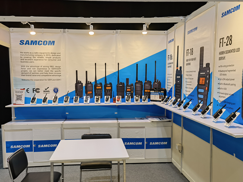 Sam Radios Attended Global Sources Electronics Fair in Hong Kong, Oct, 2022