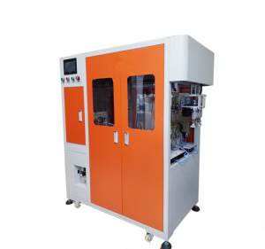 Automatic cable / tube measure cutting coil tying machine