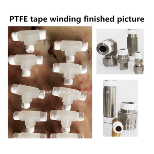 Automatic Teflon PTFE tape wrapping machine