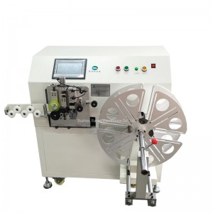 Semi-Automatic Cable measure Cutting and Winding machine