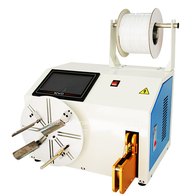 Hot Sale for Wire Waterproof Sealing Station - Semi-Automatic Cable Coil winding bundling Machine – Sanao