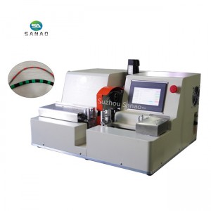 Wire taping machine for multi spot wrapping
