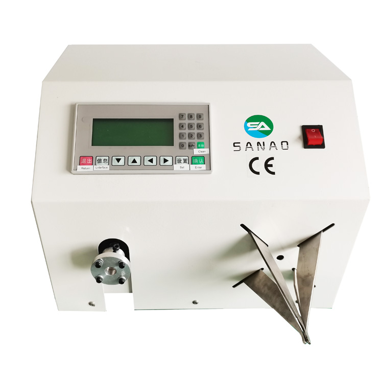 Special Price for Ultrasonic Wire Splicing Machine - Semi-Automatic Cable Coil winding bundling Machine – Sanao