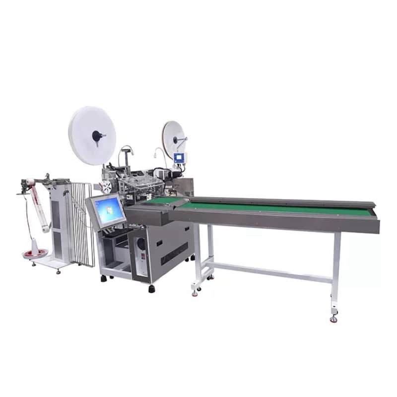 factory customized Automatic Elelctric Tape Wrapping Equipment For Wire Harness -  Wire Crimping Machine With Waterproof Sealing Station – Sanao
