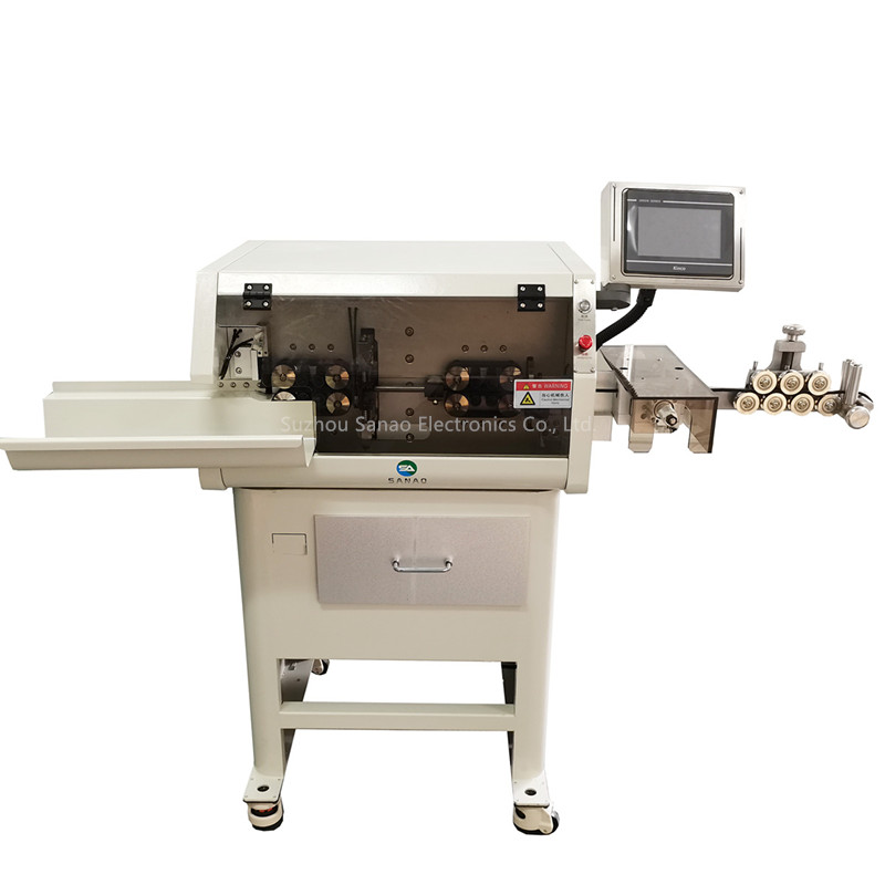Automatic Cable middle strip cut machine Featured Image