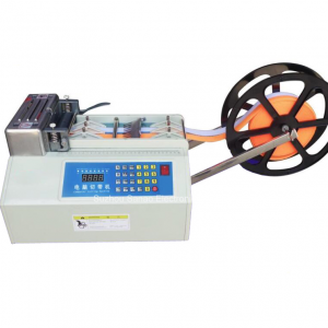 hook and loop round shape tape cutting machine