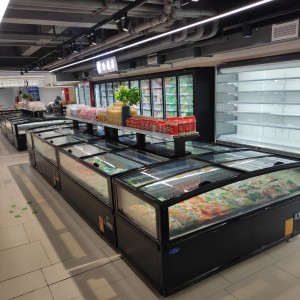 Supermarket Commercial E5 Model Combined Island Freezer