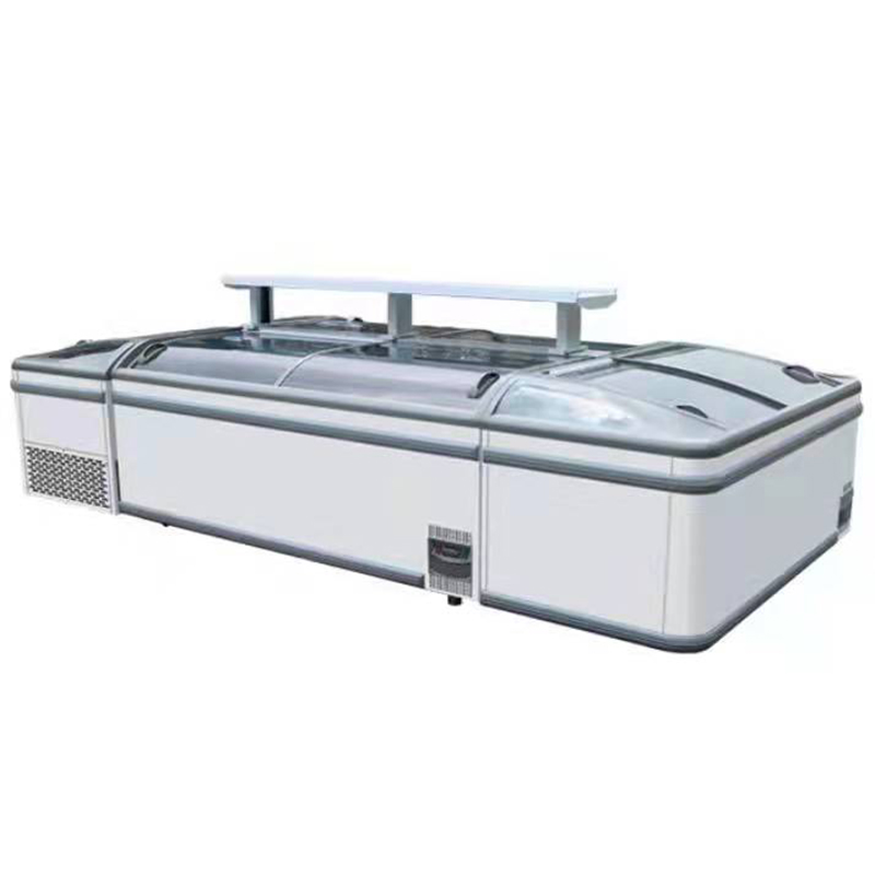 Hot New Products Island Refrigerated Display Cases - High Quality 04 Model Frozen Food Meat Island Freezer – Sanao