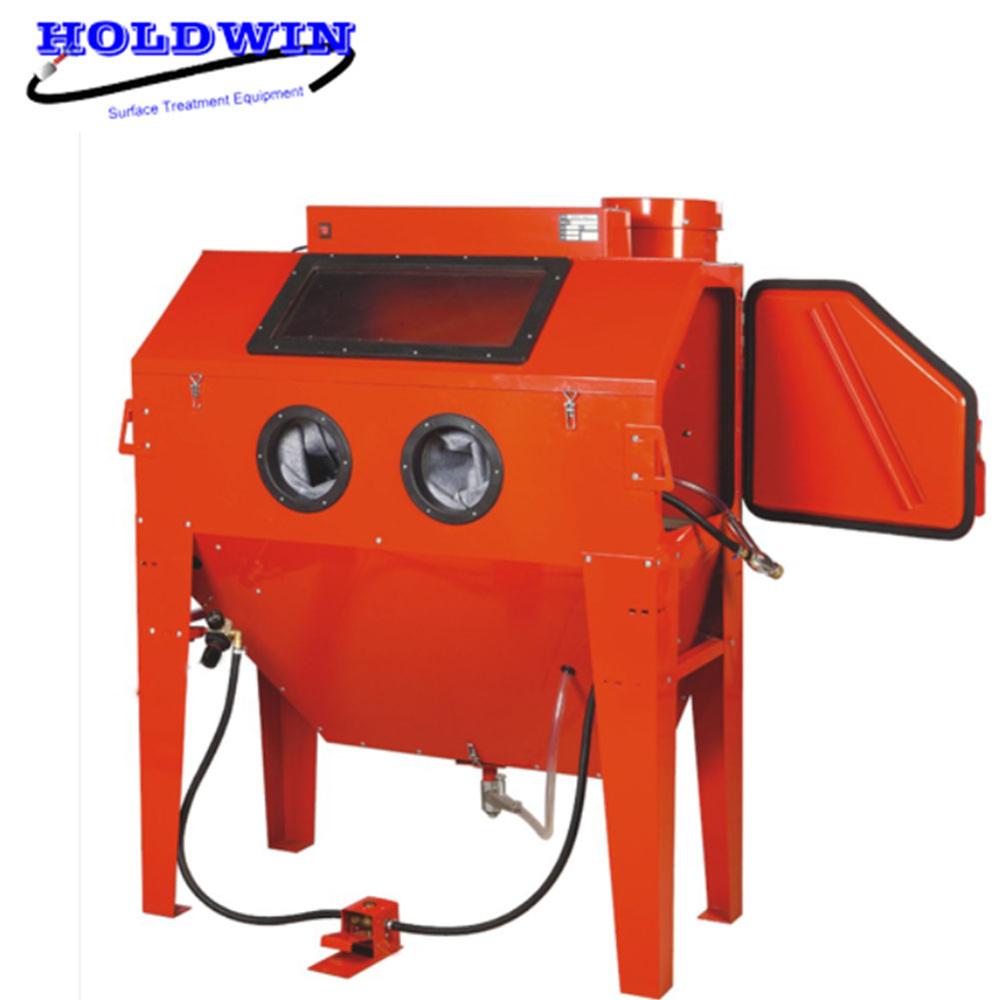 Holdwin Mini Sandblast Machine Portable Sandblasting Cabinet Rust Remove Sandblaster