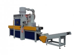 Conveyor belt automatic Sand blasting Equipment Pan plate sandblasting machine