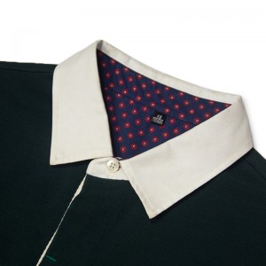 Excellents designs couleur bloc haute qualité coton piqué Unique écailles de poisson avec broderie Patch Polo T-Shirts unisexe