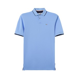 Solid High Quality Cotton With Embroidery Logo Pique Short Sleeve Polo Shirt