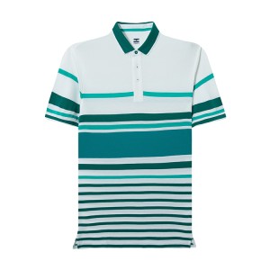 Engineer Stripe For Men’S Short Sleeve Polo Shirt With High Quality Cotton Pique In Vivid Color