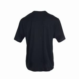 女性と男性の Tシャツ最高品質 100% 長繊維綿ジャージーカスタムラベルタグも印刷用カスタマイズ CTTS003