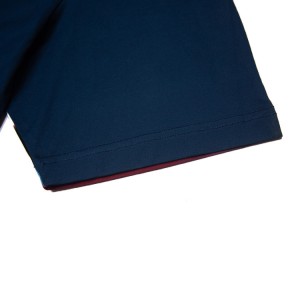 T-shirt κορυφαίας ποιότητας 100% μακρύ συρραπτικό βαμβακερό ζέρσεϋ Ετικέτα προσαρμοσμένης ετικέτας και για εκτύπωση Προσαρμοσμένη