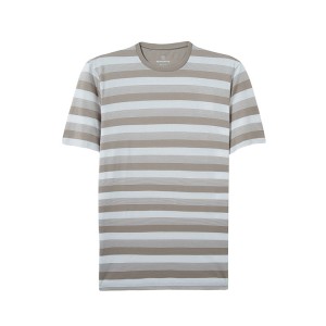 Topkwaliteit Engineer Stripe t-shirt 100% lang nietje katoen Jersey voor aangepast