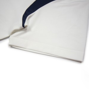 Camisas de golf para homes Polo de manga corta de corte seco con bloques de cor GP001