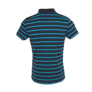 Top-Premium-Qualität für Poloshirt aus merzerisiertem Baumwolljersey mit durchgehendem Druck