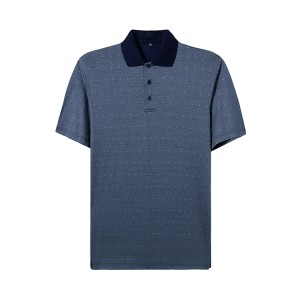 Jacquard Premium Quality For Men's Mercerized Cotton Short Sleeve Polo Shirt Crafted Luxuria and Classic Fit