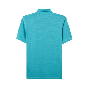 Jacquard Premium Quality For Men's Mercerized Cotton Short Sleeve Polo Shirt E Crafted Luxury And Classic Fit